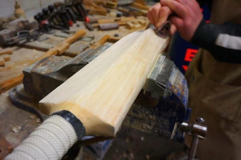 Hand sanding a refurb